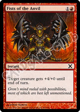 201 / 383 Fists of the Anvil comune (EN) -NEAR MINT-