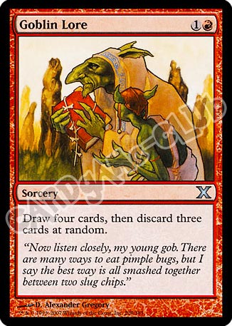 208 / 383 Goblin Lore non comune (EN) -NEAR MINT-