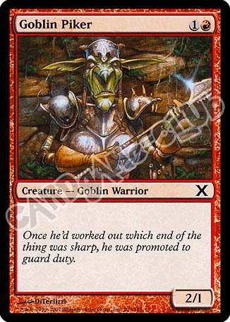 209 / 383 Goblin Piker comune (EN) -NEAR MINT-