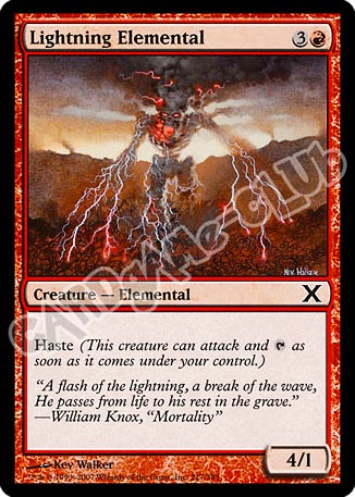 217 / 383 Lightning Elemental comune (EN) -NEAR MINT-