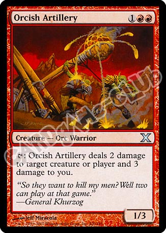 220 / 383 Orcish Artillery non comune (EN) -NEAR MINT-