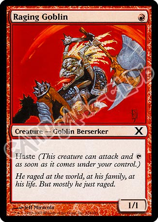 224 / 383 Raging Goblin comune (EN) -NEAR MINT-