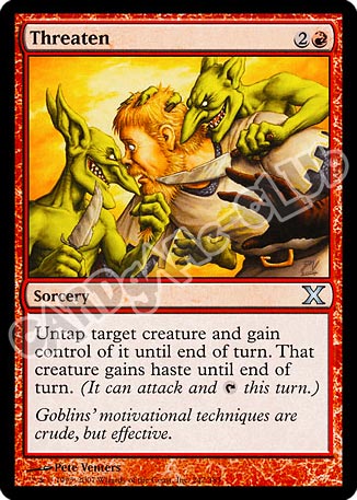 242 / 383 Threaten non comune (EN) -NEAR MINT-