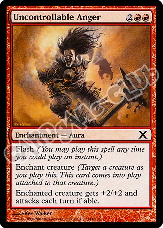 244 / 383 Uncontrollable Anger comune (EN) -NEAR MINT-