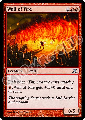 247 / 383 Wall of Fire non comune (EN) -NEAR MINT-