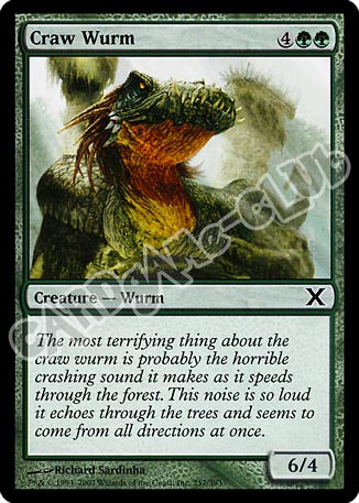 257 / 383 Craw Wurm comune (EN) -NEAR MINT-