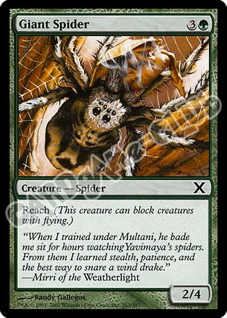 267 / 383 Giant Spider comune (EN) -NEAR MINT-