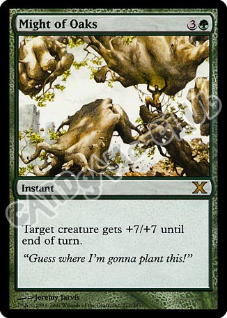 277 / 383 Might of Oaks rara (EN) -NEAR MINT-