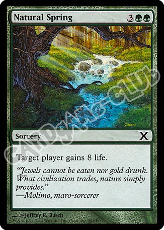 281 / 383 Natural Spring comune (EN) -NEAR MINT-