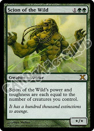 295 / 383 Scion of the Wild rara (EN) -NEAR MINT-