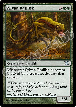 301 / 383 Sylvan Basilisk non comune (EN) -NEAR MINT-