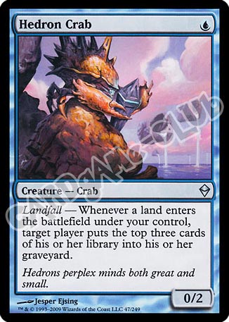 047 / 249 Hedron Crab non comune (EN) -NEAR MINT-