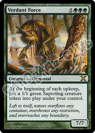 307 / 383 Verdant Force rara (EN) -NEAR MINT-