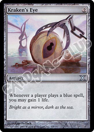 329 / 383 Kraken's Eye non comune (EN) -NEAR MINT-