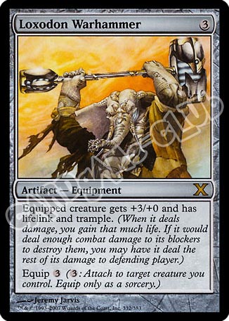 332 / 383 Loxodon Warhammer rara (EN) -NEAR MINT-