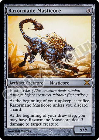 340 / 383 Razormane Masticore rara (EN) -NEAR MINT-
