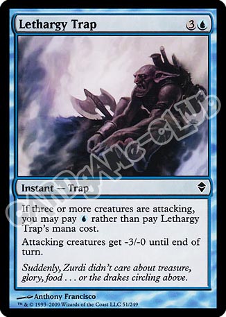 051 / 249 Lethargy Trap comune (EN) -NEAR MINT-