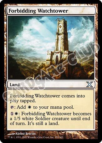 352 / 383 Forbidding Watchower non comune (EN) -NEAR MINT-
