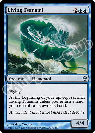 052 / 249 Living Tsunami non comune (EN) -NEAR MINT-