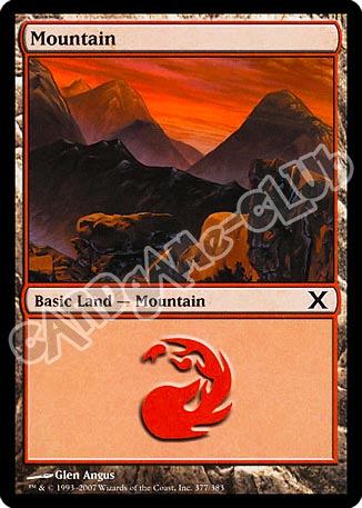 377 / 383 Mountain comune (EN) -NEAR MINT-