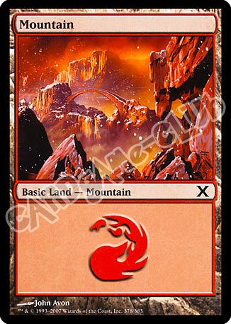 378 / 383 Mountain comune (EN) -NEAR MINT-