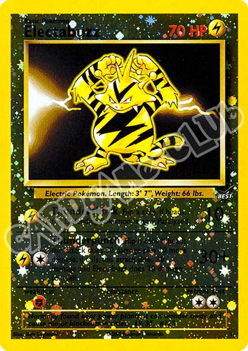 001 Electabuzz promo foil reverse (EN) -NEAR MINT-