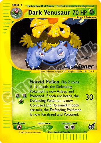 007 Dark Venusaur promo (EN)