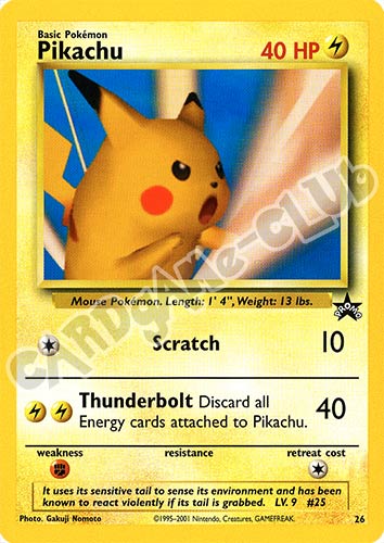 026 Pikachu promo (EN) -NEAR MINT-