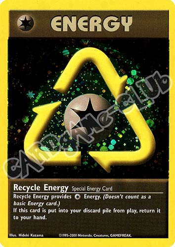 Recycle Energy promo foil (EN) -NEAR MINT-