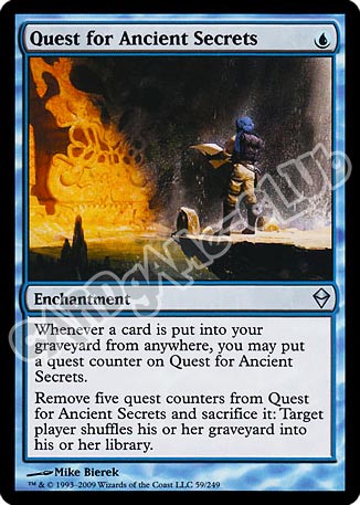 059 / 249 Quest for Ancient Secrets non comune (EN) -NEAR MINT-