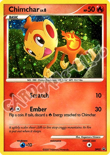 DP02 Chimcar LV.8 promo foil (EN) -NEAR MINT-