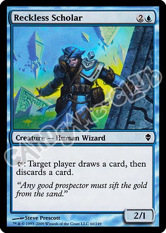060 / 249 Reckless Scholar comune (EN) -NEAR MINT-