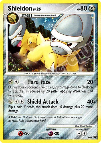 DP08 Shieldon LV.26 promo foil (EN) -NEAR MINT-