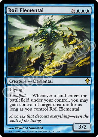 062 / 249 Roil Elemental rara (EN) -NEAR MINT-