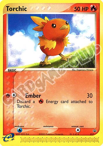 017 Torchic promo (EN) -NEAR MINT-