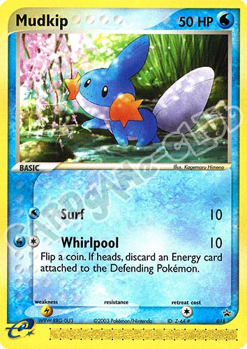 018 Mudkip promo (EN) -NEAR MINT-
