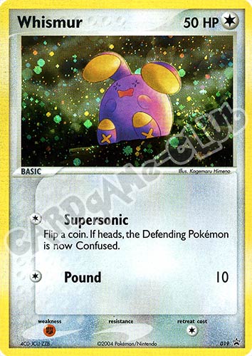 019 Whismur promo foil (EN) -NEAR MINT-