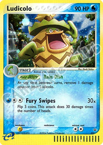 020 Ludicolo promo foil (EN) -NEAR MINT-