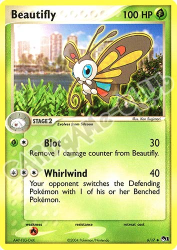 06/17 Beautifly non comune (EN) -NEAR MINT-