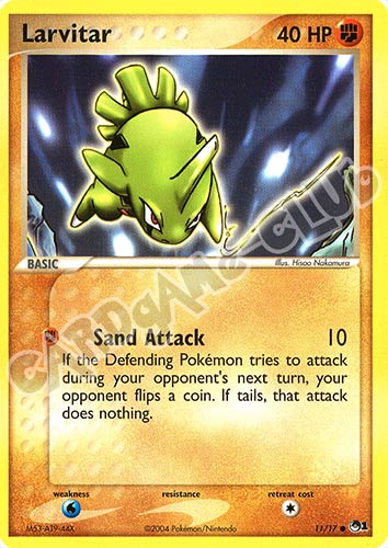 11 / 17 Larvitar comune (EN) -NEAR MINT-