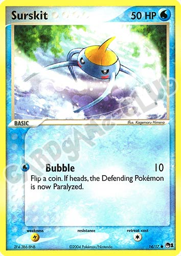 14 / 17 Surskit comune (EN) -NEAR MINT-