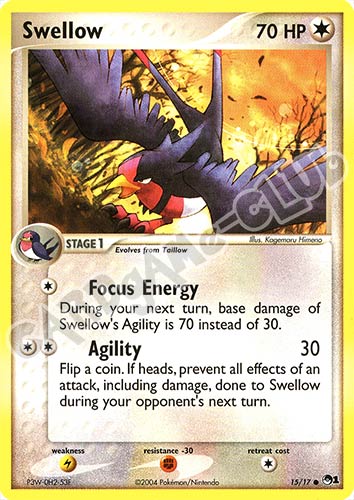 15 / 17 Swellow comune (EN) -NEAR MINT-