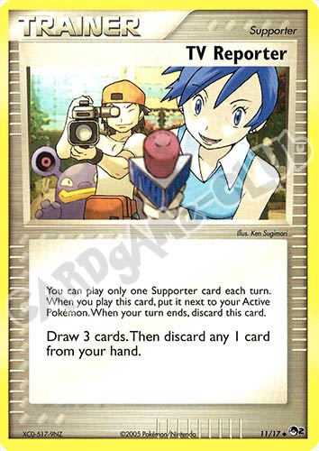 11 / 17 TV Reporter non comune (EN) -NEAR MINT-