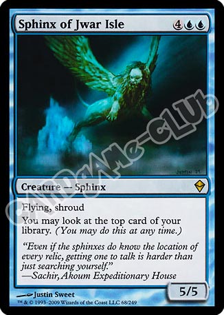 068 / 249 Sphinx of Jwar Isle rara (EN) -NEAR MINT-