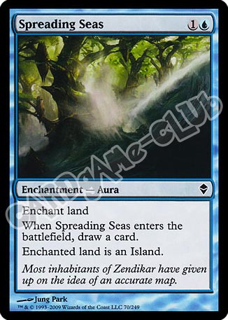 070 / 249 Spreadings Seas comune (EN) -NEAR MINT-
