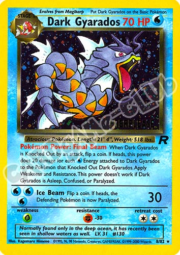 08/82 Dark Gyarados promo foil (EN) -NEAR MINT-