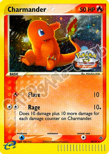 98/97 Charmander promo foil (EN)