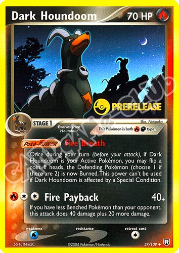 037/109 Dark Houndoom promo (EN)