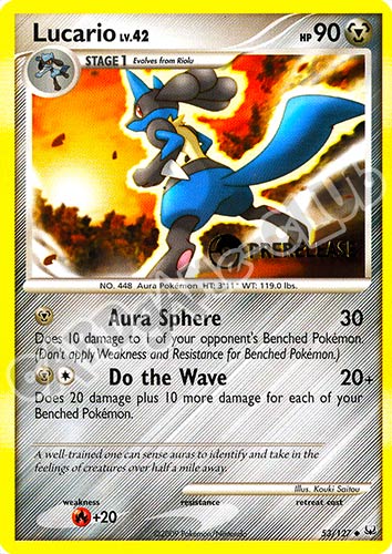 053/127 Lucario LV.42 promo (EN)