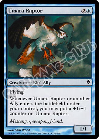 075 / 249 Umara Raptor comune (EN) -NEAR MINT-